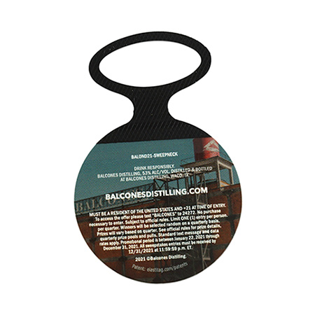 Full Color Round Elastic Bottle Necker