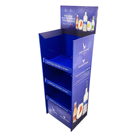 Full Color Corrugated Floor Display