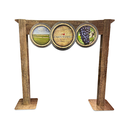 Hahn Corrugated Floor Display