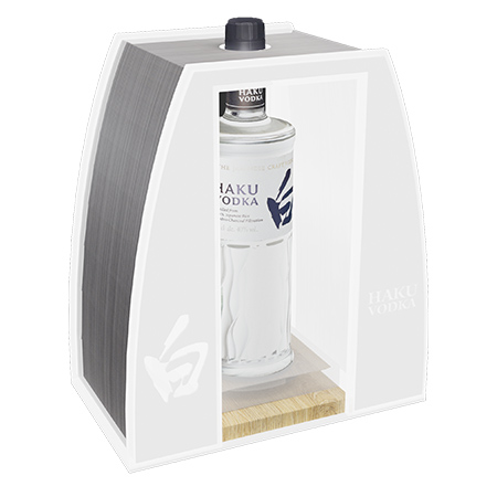 Custom Design Bottle Presenter