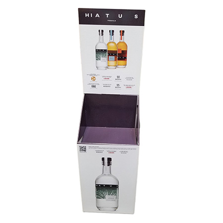 Hiatus Tequila Case Bin Display