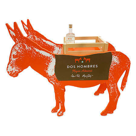 Donkey Shaped Wood Display