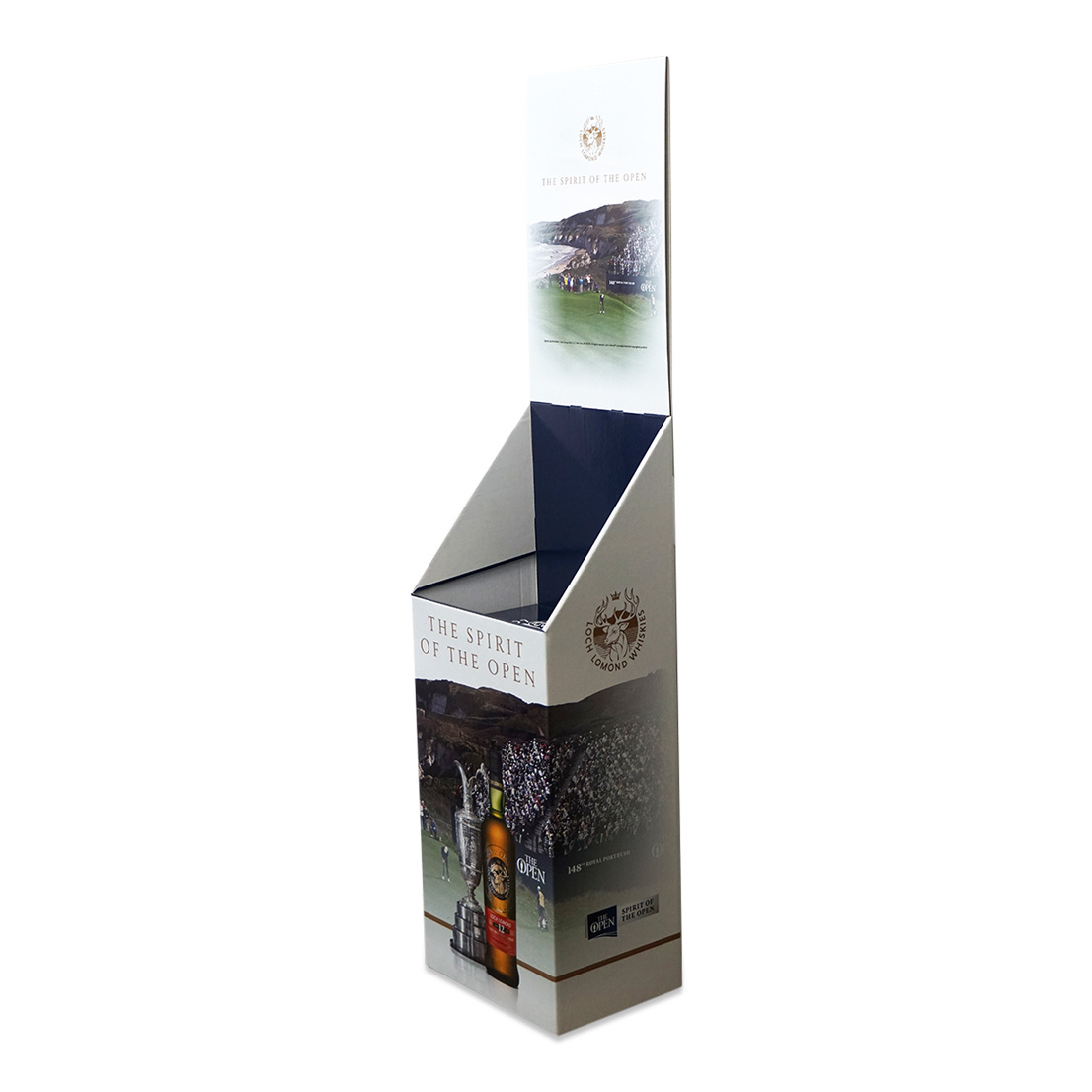 Loch Lomond Case Bin Display