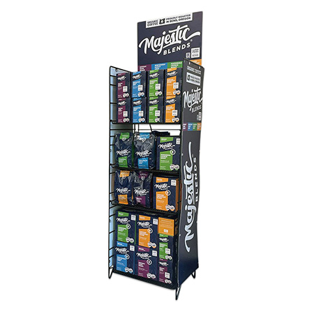 Majestic Wire Rack Display