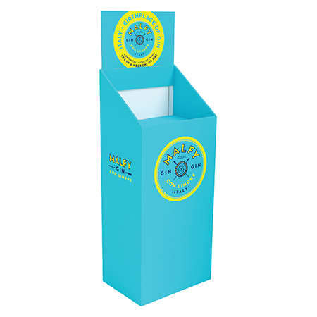 Malfy Gin Case Bin Display