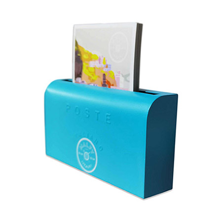 Metal Mail Box Shelf Talker Display