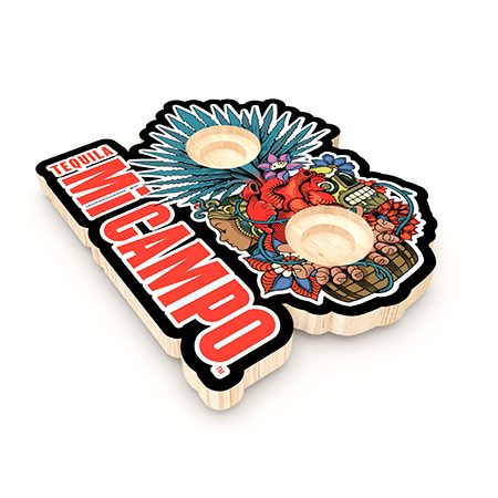 Mi Campo Tequila Flight Tray
