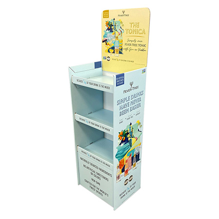 Summer Corrugated shelf Display