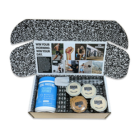 Custom Eat Mush Branded Merch Box