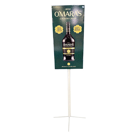 O'Mara's Pole Topper Display