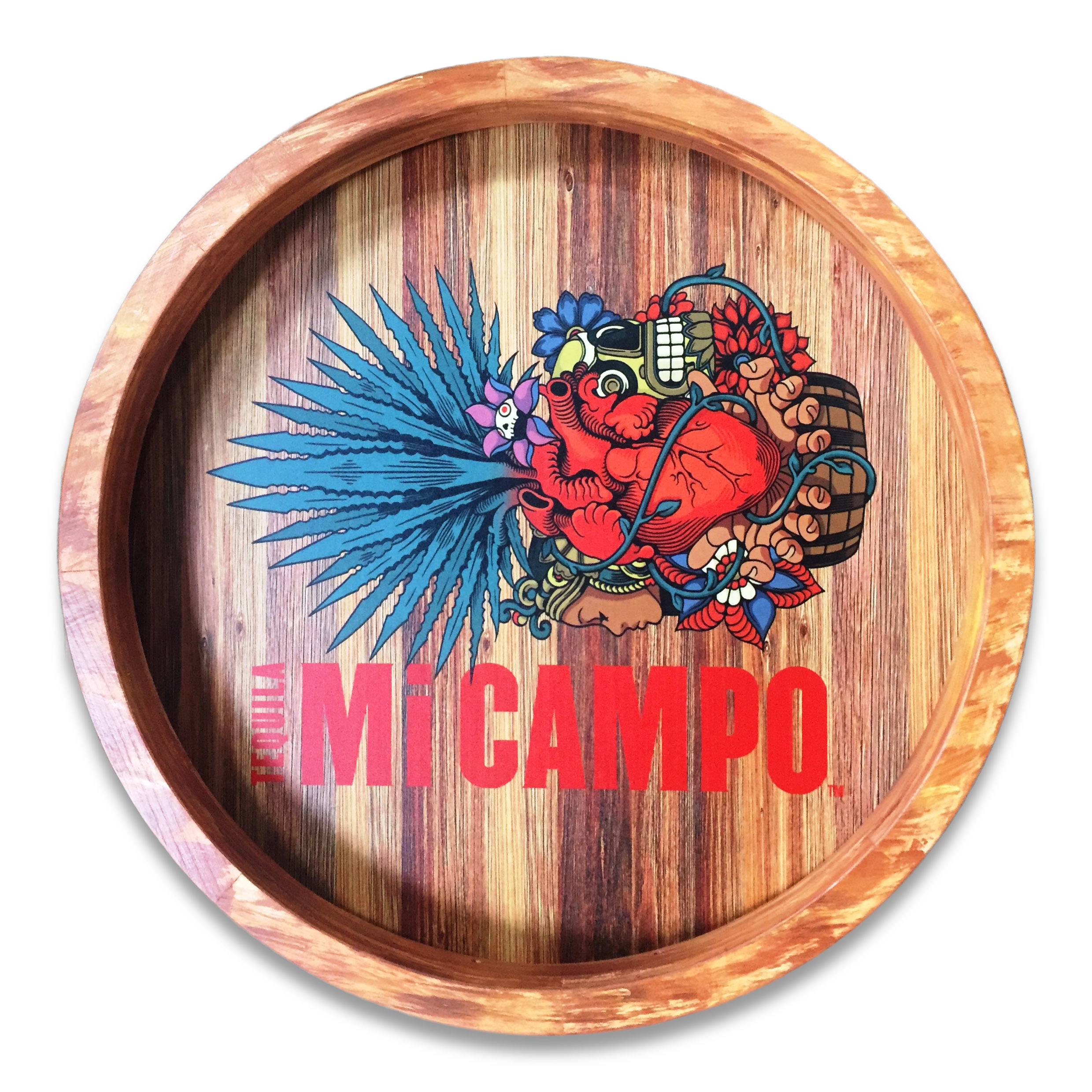 Full Color Wood Serving Tray