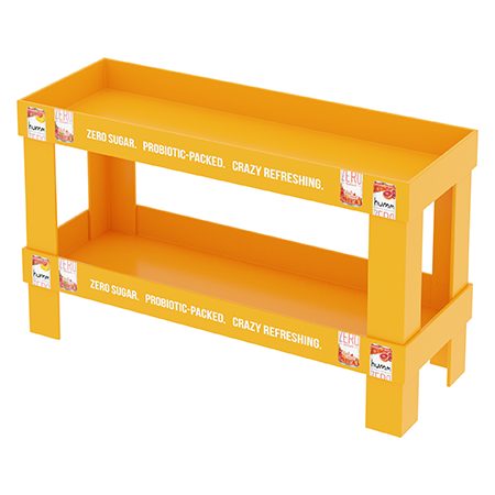 Recycled Material POP Floor Display