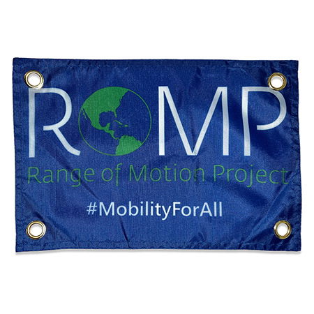 ROMP Custom Hanging Banner