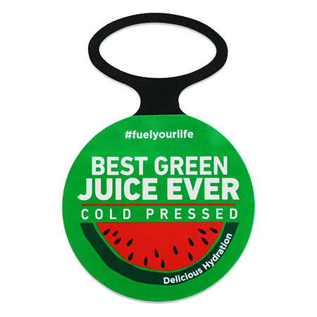 Cold Pressed Juice Promotion Bottle Necker