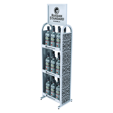 Metal Liquor Display