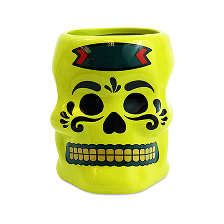 Sugar Skull Drinking Cup
