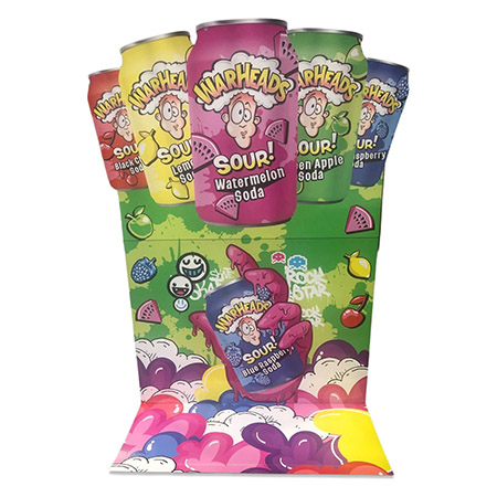 Warheads Case Backer Display