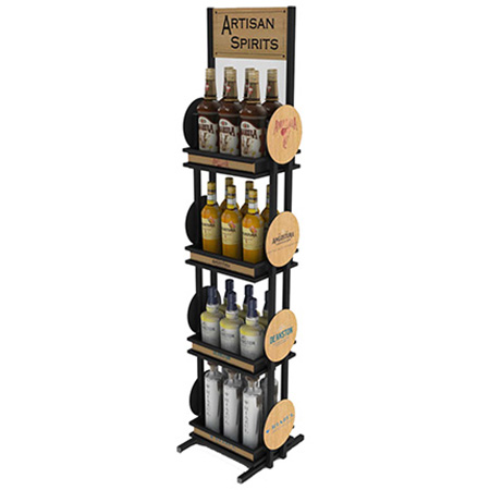 Wood Display Rack