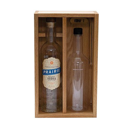 Wood Bottle Case