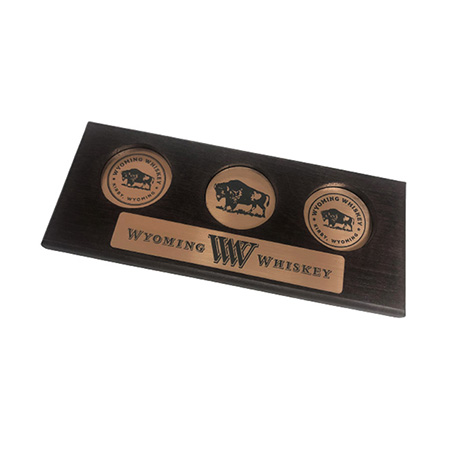 Wyoming Whiskey Flight Tray