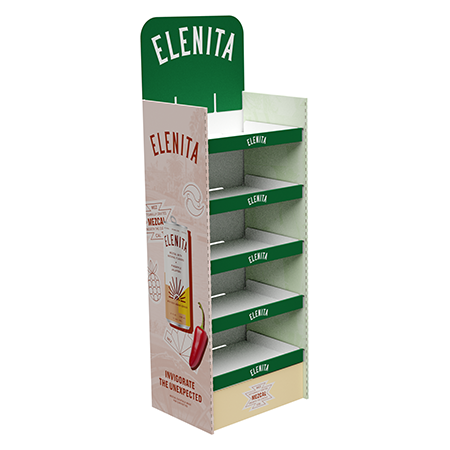Permanent Corrugated Display
