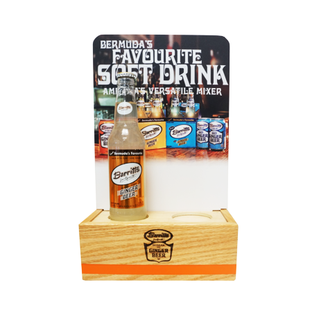 Wood Bottle Stand