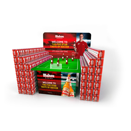 Mass Corrugated Display