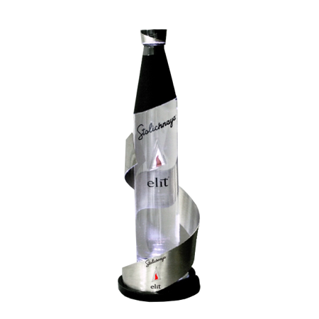 Metal Bottle Display
