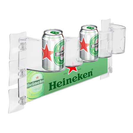 Beer Cooler Door Rack