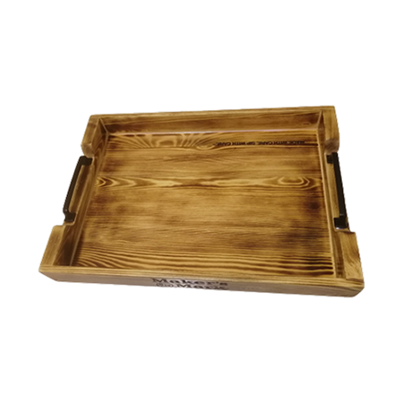 Maker"s Mark Wood Tray