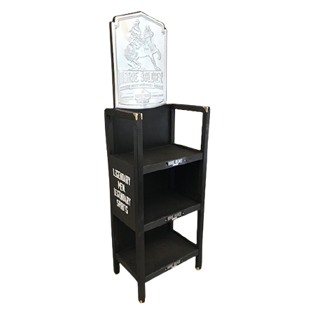 Metal Embossed Header Display